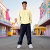 Dalix Ghost Embroidered Straight Leg Fleece Sweatpant Sweats Soft Warm Mens - 3 of 4