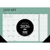 Willow Creek Press 17"x12" 2026 Urban Chic Small Monthly Deskpad - 3 of 4