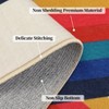 Washable Modern Area Rug, Stain-Resistant Non-Slip Rug for Living Room, Bedroom, Office - 4 of 4