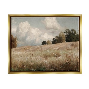 Stupell Industries Classic Nature Field LandscapeFloater Canvas Wall Art - 1 of 4