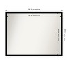 Amanti Art Incline Non-Beveled Wood Framed Bathroom Vanity Wall Mirror - 3 of 4