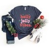 Simply Sage Market Women's Retro Holly Jolly Vibes Short Sleeve Graphic Tee - 3 of 4