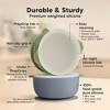 2-Pack Prep Baby Bowls with Suctions & Lids, Silicone Bowls for Baby Boy, Girl, Toddler Suction Bowl, Kids Bowl BPA-Free - 2 of 4
