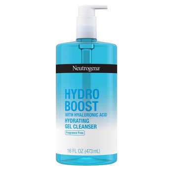 Neutrogena Hydro Boost Hydrating Gel Facial Cleanser with Hyaluronic Acid - Fragrance Free - 1 fl oz