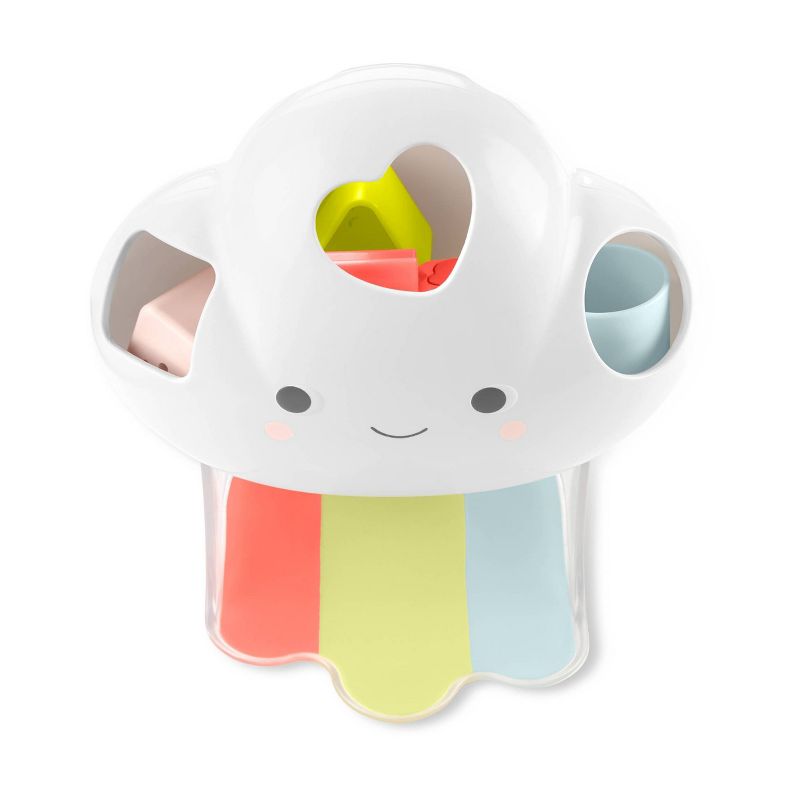Skip Hop Silver Lining Cloud Shape Sorter Baby Learning Toy, 5 of 13