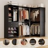 Aheaplus Large Closet System with Wooden Drawers and Shoe Racks - 2 of 4