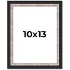 PosterPalooza | Photo Size Simple Silver Picture Frame - UV Acrylic, Foam Board Backing, Hanging Hardware - 2 of 4