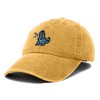 Dalix Giant Lizard Kaiju Embroidered Cotton Dad Hat Baseball Cap Adjustable Glow in the Dark Mens - 4 of 4
