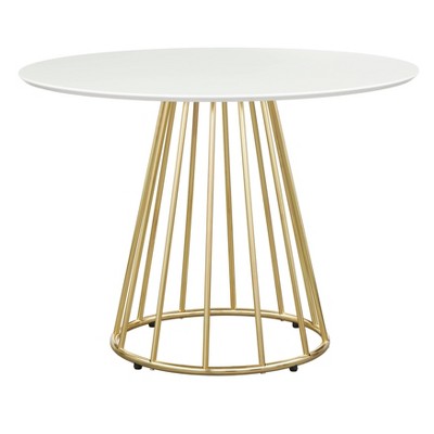 Target white store dining table