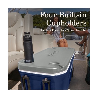 Twilight Blue 100qt Wheeled Heavy-Duty Cooler
