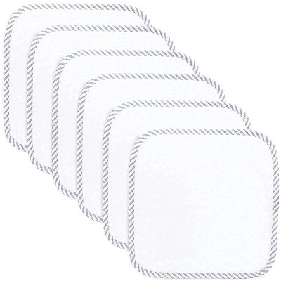 Image of Baby Washcloths, Organic Rayon From Bamboo 6 Pack by Comfy Cubs