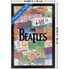 Trends International The Beatles - Tickets Framed Wall Poster Prints - 3 of 4