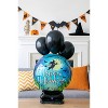 LoonBalloon 27" Halloween Crystal Ball Balloon with 4 Latex Balloons – Spooky Party Decoration Set - 3 of 4