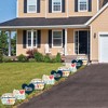 Big Dot of Happiness Happy Grandparents Day - Heart Lawn Decorations - Outdoor Grandma & Grandpa Party Yard Decorations - 10 Piece - 3 of 4