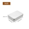 Unique Bargains Metal Portable Storage Tin Box Container 4 Pcs - 2 of 4