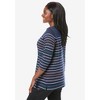 Jessica London Stretch Cotton Boatneck Tunic - 4 of 4