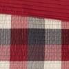 Sapphtopaz Bedding Comforter Set Quilt Set Cabin Farmhouse Style Classic Plaid Pattern Herringbone Quilt Set 6 Piece - 4 of 4
