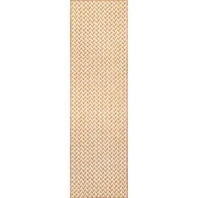 Nuloom Camryn Herringbone Indoor/Outdoor Area Rug