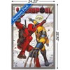 Trends International Marvel Deadpool & Wolverine - Homage Cover #1 Framed Wall Poster Prints - 3 of 4