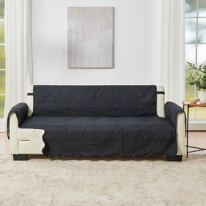 Reversible Quilted Sofa Furniture Protector - Great Bay Home - 1 of 4
