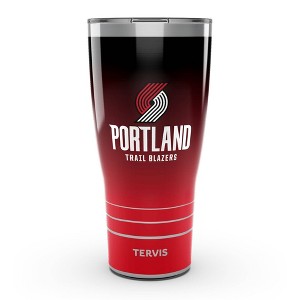 NBA Portland Trail Blazers 30oz Ombre Stainless Steel Tumbler - 1 of 4