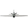 Macchi Veltro C.205 Fighter Aircraft Italy (February 1944) Oxford Aviation Series 1/72 Diecast Model Airplane by Oxford Diecast - 4 of 4