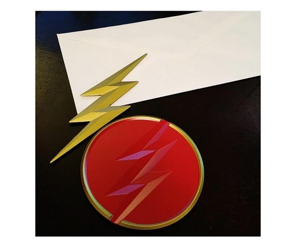 Icon Heroes The Flash TV Series 6" Metal Letter Opener