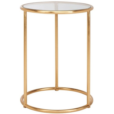 Gold side best sale table target