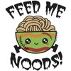 Juniors Womens Maruchan Feed Me Noods T-Shirt - 2 of 4