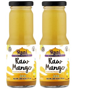Raw Mango - 6.7 fl oz (200 ml) Pack of 2 - Rani Brand Authentic Indian Products - 1 of 4