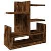 vidaXL Desk Organiser Smoked Oak 19.3x7.9x20.7" Engineered wood - 2 of 4