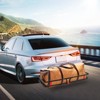 Heavy-Duty Hitch Cargo Carrier ¨C 500LB Capacity, Foldable & Waterproof Hitch-Mounted Storage Rack with Reflective Strips & Safety Guardrail - 4 of 4