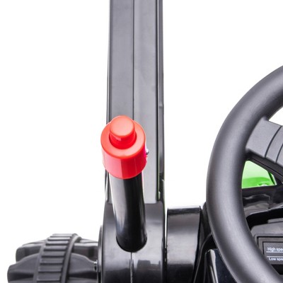 Green 6V Kids Ride-On Tractor with Adjustable Bucket