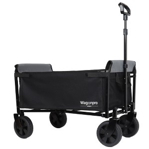 Whisen All-in-One Convertible Folding 4-Wheel Trolley, Foldable Utility ...