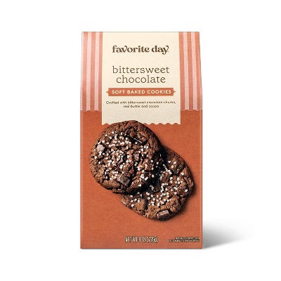 Bittersweet Chocolate Soft Baked Cookies - 8oz - Favorite Day™ : Target