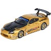 Toyota Supra (A80) "Top Secret" GT300 RHD Gold Metallic with Carbon Hood 1/64 Diecast Model Car by Inno Models - 2 of 4