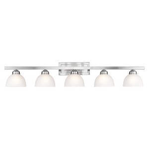Livex Lighting Somerset 5 - Light Vanity in  Brushed Nickel - 1 of 4