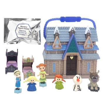 Frozen Disney 2 Elsa's Fold and Go Ice Palace, juego de castillo, juguete  para niños a partir de 3 años