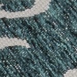 turquoise/cream