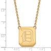 Black Bow Jewelry 10k Yellow Gold Duquesne Dukes NCAA Necklace 18 Inch - 3 of 4