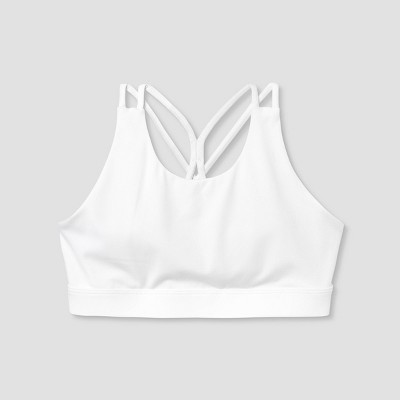 Girls' Microfiber Bra - All in Motion™ White S