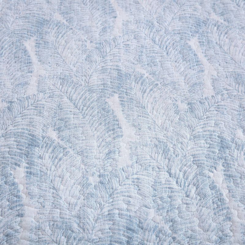 Distressed Water Leaves Cotton Quilt Set - Tommy Bahama, 6 of 12