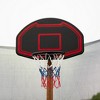 HFYee 12/14/16FT Dual-Color Trampoline Curved Safety Pole & Enclosure Net for Ages 8+ for Family Play - 4 of 4