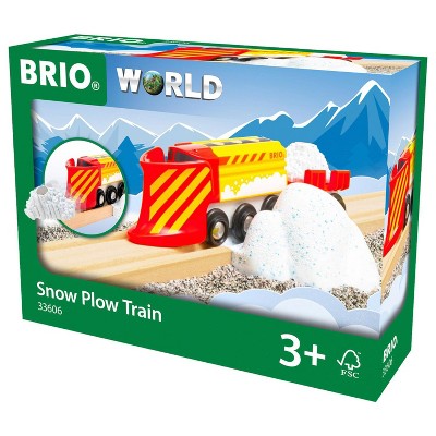 BRIO Snow Plow Train 33606