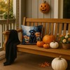 Tramull Puppy Halloween Throw Pillow, 14x14 Inch Machine Washable Indoor Outdoor Decorative Pillow - 2 of 4