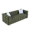 NicBex Couch for Living Room 62.2" Tufted Cloud Couch Sofa Boucle Sofa Couch 2 Seater Comfy Couch Modern Upholstered with 2 Pillows - 3 of 4