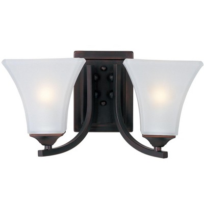 Maxim Lighting Aurora 2 - Light Vanity in  Oil Rubbed Bronze