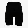 Calypsa Women's Plus Size Chlorine Resistant Tummy Control Long Bike Swim Shorts - 3 of 4