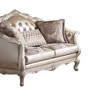 Acme Furniture Chantelle Sofa Rose Gold Synthetic Leather/Pearl White - 4 of 4
