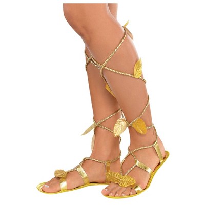 mens gold egyptian sandals